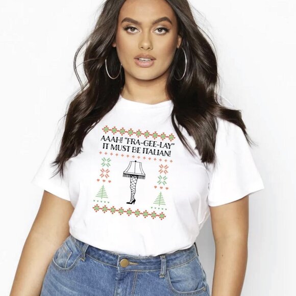 Christmas Leg Lamp Shirt - Picture 1 of 2